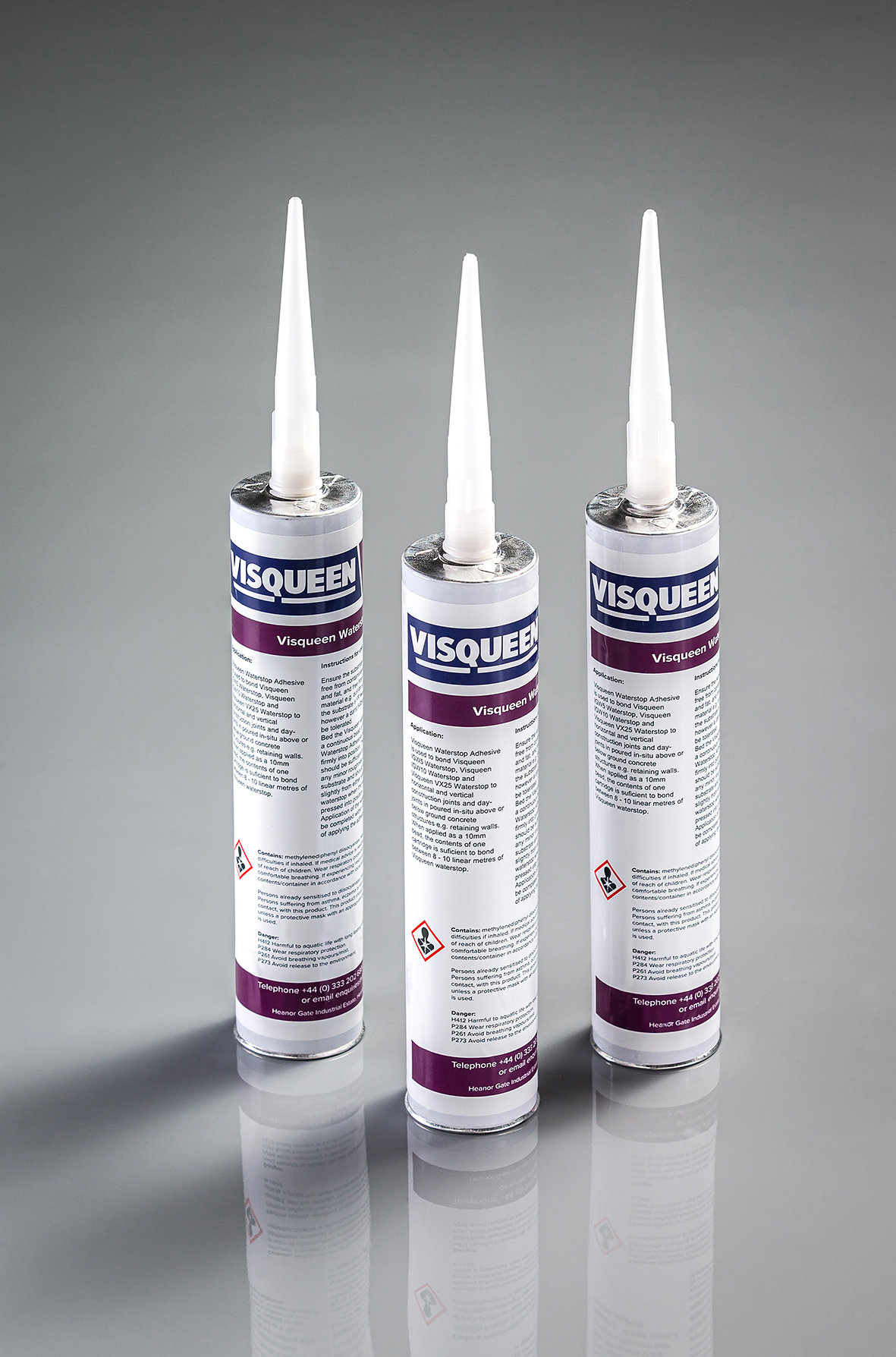 Product photography - waterstop adhesive